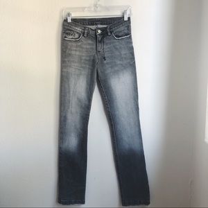 Ksubi gray distressed jeans